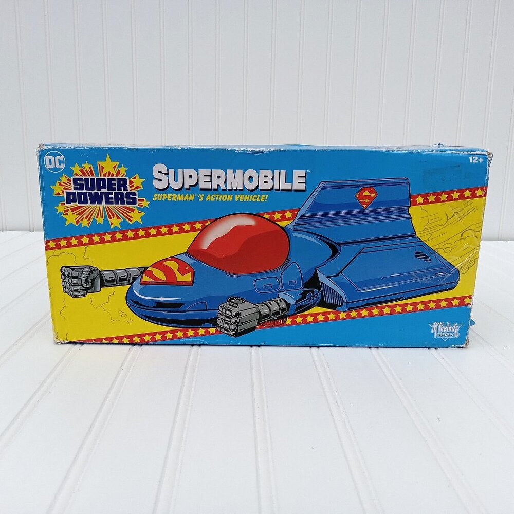 McFarlane Toys DC Super Powers Supermobile Supermans Action Vehicle Superman NEW
